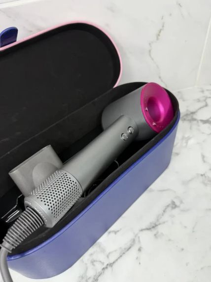 Super Hair Dryer фен с кейсом 1 насадка фуксія | Зображення 1