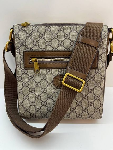 Чоловічий месенджер Gucci GG Brown | Зображення 1