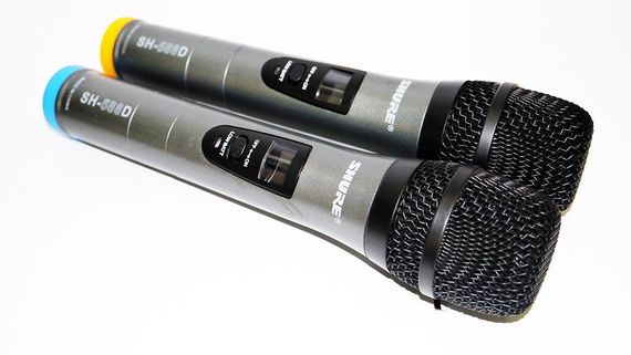 Беспроводная радиосистема на два микрофона Shure SM58 ii + чехол | Зображення 2