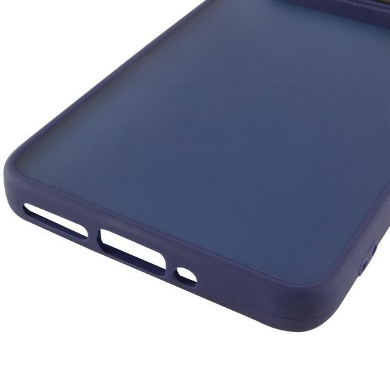 Чохол TPU+PC Lyon Frosted для Xiaomi Redmi Note 15 4G/5G (EU) Deep Navy | Зображення 3