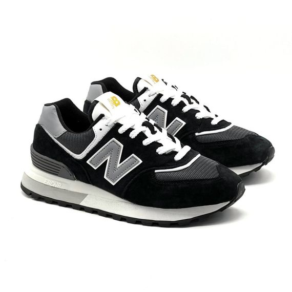 Кросівки весна-літо New Balance колір чорний, білий | Зображення 1