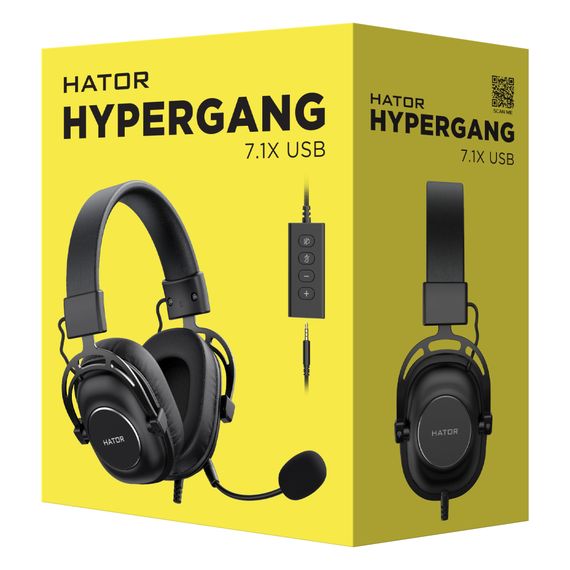 Навушники Hator Hypergang 7.1X USB Black (HTA-844) | Зображення 5
