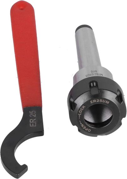 Пружинні затискачі Fafeicy ER25 торцева фреза, з'єднувальний вал, цанговий патрон, конус Морзе, набір пружинних цанг | Зображення 8