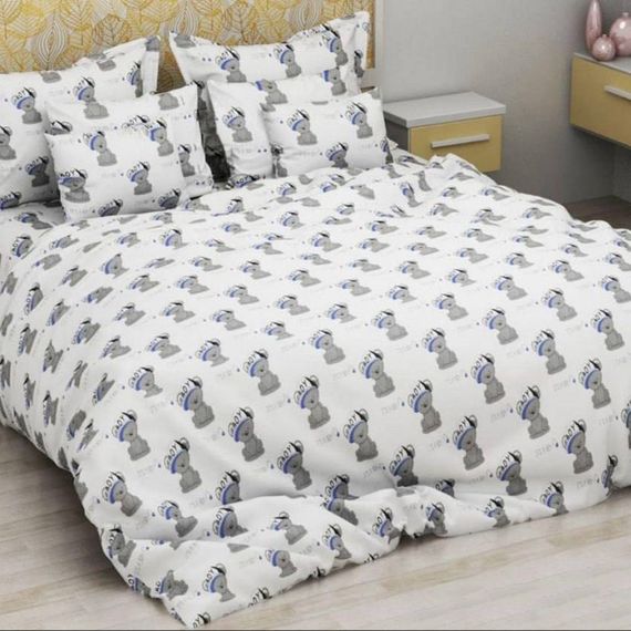 Комплект постільної білизни SoundSleep Stoni бязь Односпальний 143х210 см білий (2800004818964) | Зображення 1