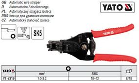 Съемник YATO Польша знимач изоляций провидникив автоматичний l=185 YT-2316