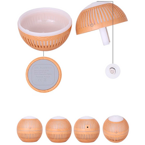 Увлажнитель Воздуха LED Humidifier Aroma Air Diffuser светлое дерево