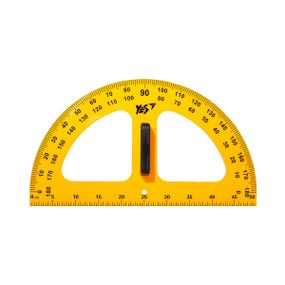 Транспортир для доски YES 370532 50 см оранжевый