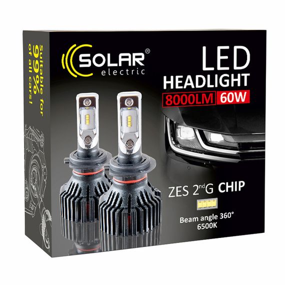 LED лампи F2 H7 XPRO (41805-F2 H7 Solar_506) | Зображення 2