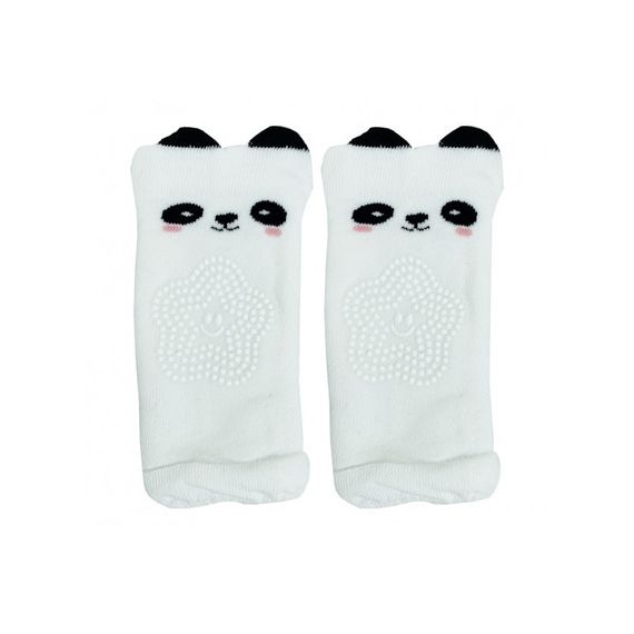 Детский набор наколенники и носки "Панда" MGZ-0649(White) | Зображення 1