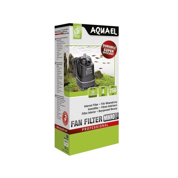 Фільтр Aquael для акваріума внутрішній FAN-mikro Plus 250 л/год на 30 л
