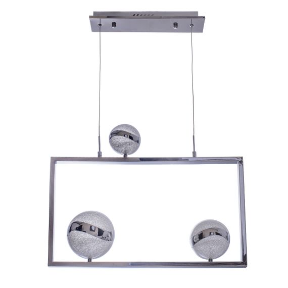 Люстра молекула подвесная LED 25W WW CH (BL-568S/3) | Зображення 4