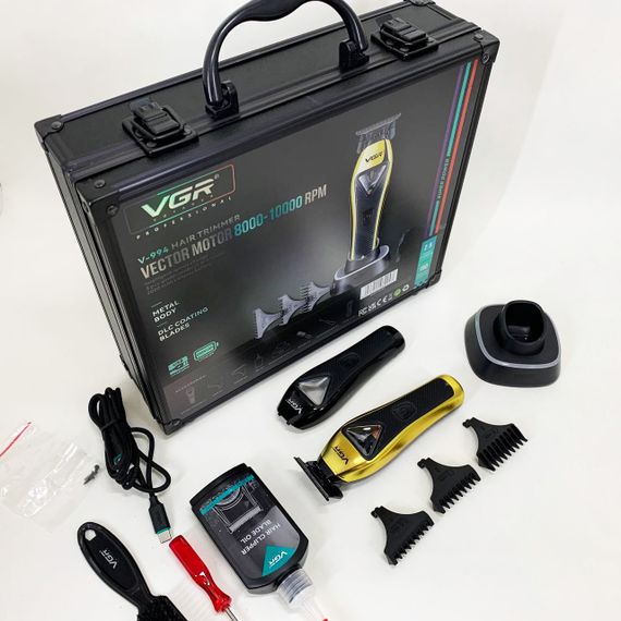 Багатофункціональна акумуляторна машинка для стрижки VGR, Електрична акумуляторна машинка для стрижки KA-96 | Зображення 2