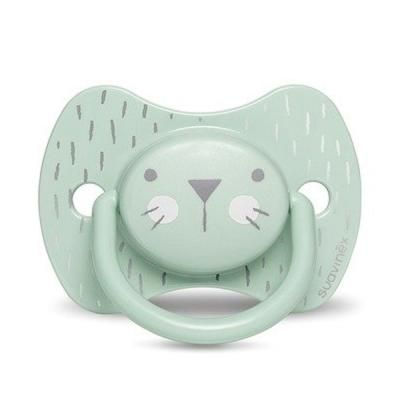 Пустышка Suavinex Hygge Уютные истории 18+ мес.бирюзовая (306613)