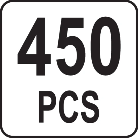 Набор клеммы контактные электропроводников 450 штук YATO YT-068683 | Зображення 4