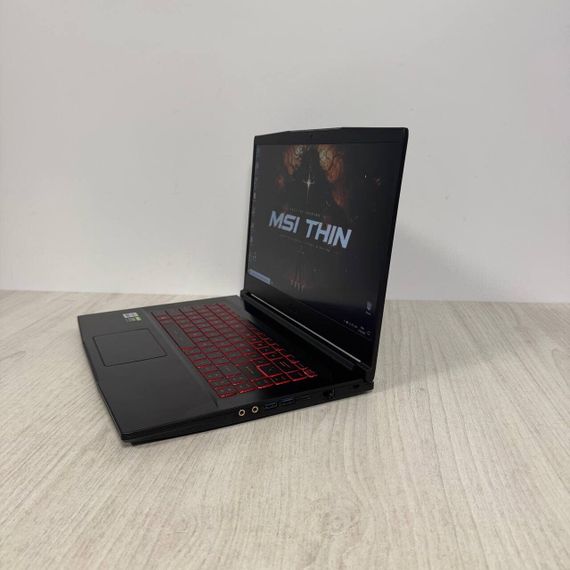 Ігровий ноутбук MSI GF63 Thin 10UC / 15.6" (1920x1080) IPS / Intel Core i5-10500H (6 (12) ядра по 2.5 - 4.5 GHz) / 16 GB DDR4 / 512 GB SSD / nVidia GeForce RTX 3050, 4 GB GDDR6, 128-bit / WebCam б/в | Зображення 3