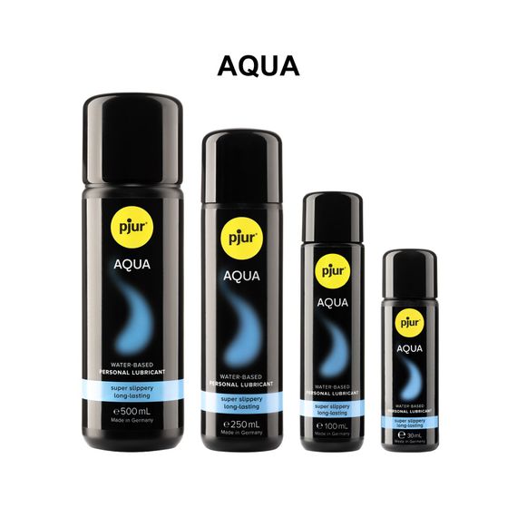 Лубрикант на водній основі pjur Aqua 100 мл, ефект оксамитової шкіри без прилипання | Зображення 3