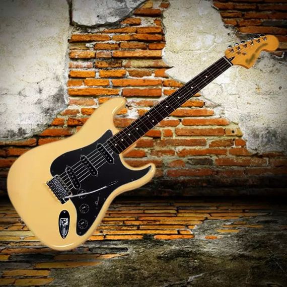 Пікгард для електрогітари Fender Stratocaster ST China ЧОРНИЙ | Зображення 1