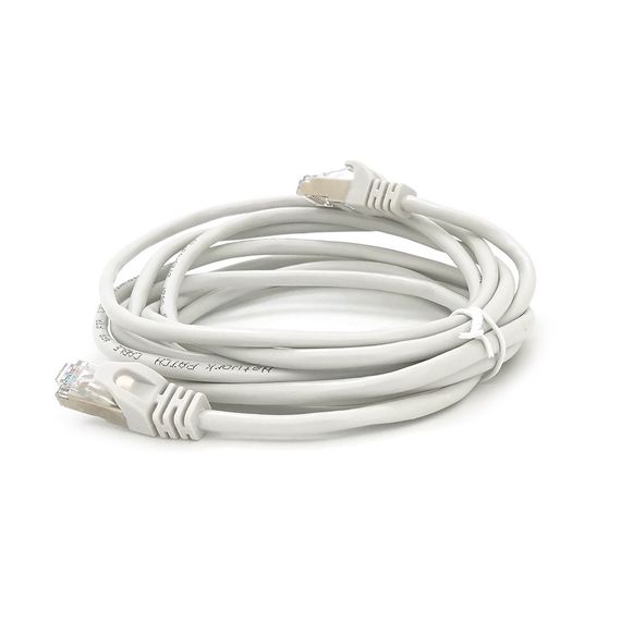Патч-корд литой MERLION,FTP,RJ45,Cat.5e,3m,серый,CCA,Q200 | Зображення 1
