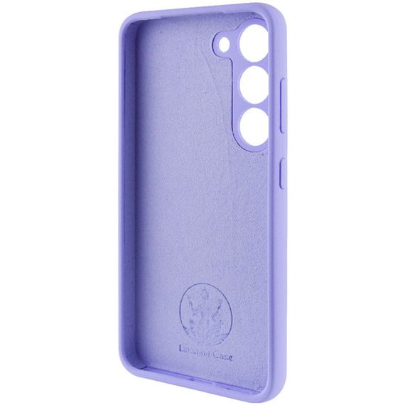 Чохол Silicone Cover Lakshmi Full Camera (AAA) with Logo для Samsung Galaxy S23 Бузковий / Dasheen | Зображення 3