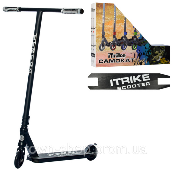 Самокат трюковый iTrike SR 2-068-2-B двухколесный