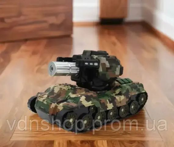 Іграшка Танк на радіокеруванні для дітей обертання на 360 ° | Зображення 1