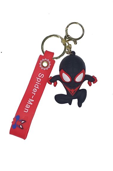Брелок С 68171 "Spider-Man" Цена за 1 штуку (6900067681713) Черный