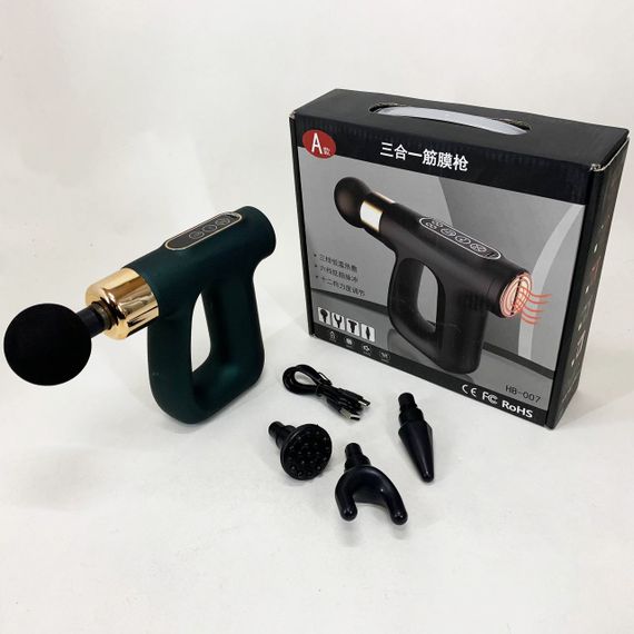 Качественный ручной массажер, Мышечный массажер для плеча, Роликовая подушка для массажа тела AO-41 | Зображення 4