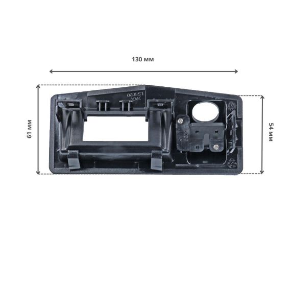 Кріплення серії QIV під камеру заднього огляду в ручка багажника QCD 8020 | Зображення 1