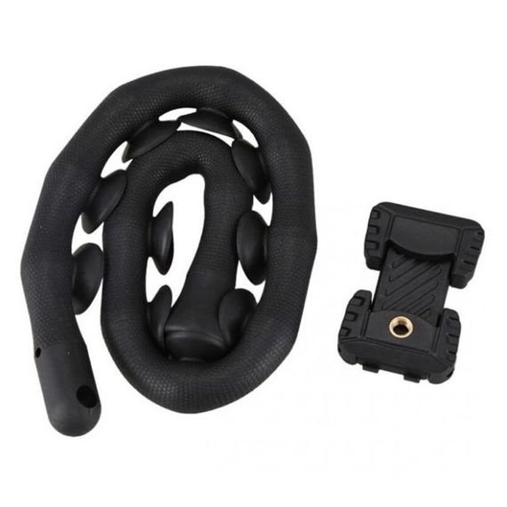 Гнучкий тримач для телефону з універсальними присосками Cute Worm Lazy Holder. Колір: чорний | Зображення 5