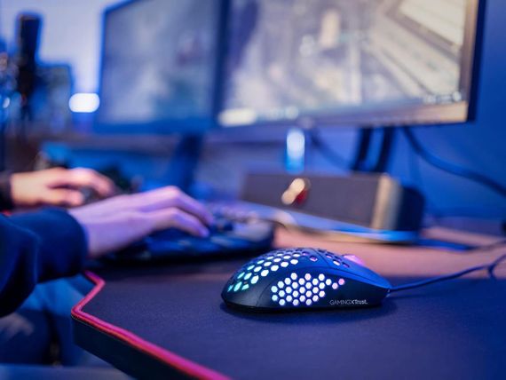 Ігрова мишка Trust GXT 960 Graphine провідна, 10000 DPI, 6 кнопок, RGB, програмована, легка, чорна, USB, геймерська | Зображення 9