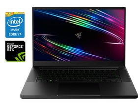 Игровой ноутбук Razer Blade 15 RZ09 / 15.6" (1920x1080) IPS / Intel Core i7-9750H (6 (12) ядер по 2.6 - 4.5 GHz) / 16 GB DDR4 / 128 GB SSD + 1000 GB HDD / nVidia GeForce GTX 1660 Ti, 6 GB GDDR6, 192-bit / WebCam / Win 10 Home б/у