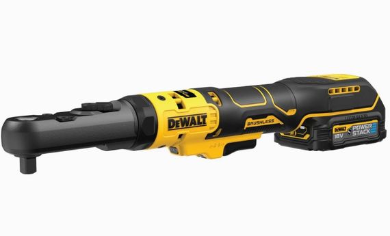 Гайкокрут кутовий - ключ-храповик акумуляторний DeWalt з АКБ та ЗП DCF510E2G | Зображення 3