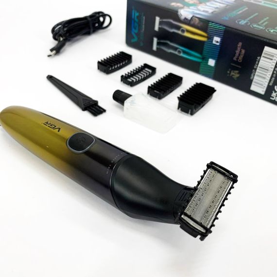 Бритва-триммер для стрижки бороди та вусів VGR V-339 GOLD | Зображення 3