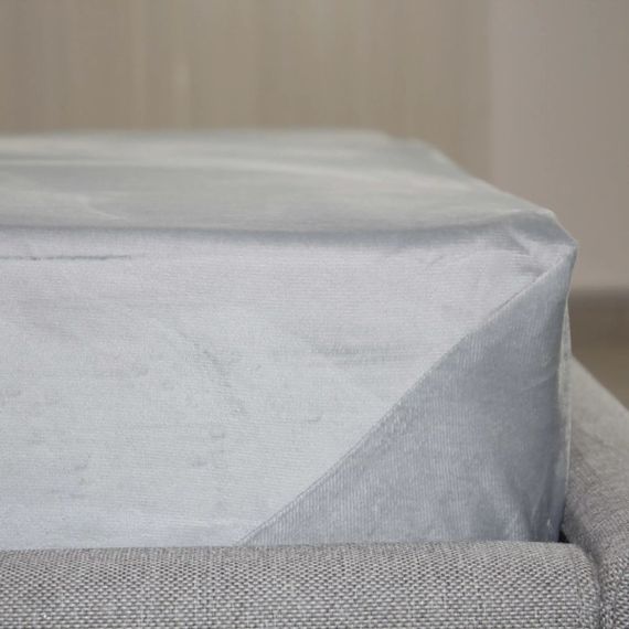 Простынь на резинке двуспальное ТЕП VELOUR 2-04824_36335 180х200 см айвори | Зображення 4
