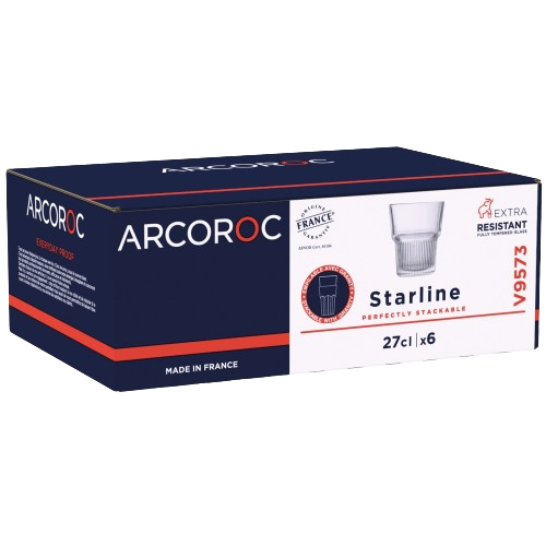 Набір склянок Starline 270мл низькі ARCOROC | Зображення 3