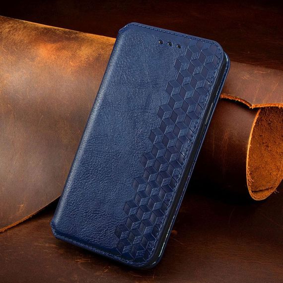 Кожаный чехол книжка GETMAN Cubic (PU) для Xiaomi Redmi 9C | Зображення 2
