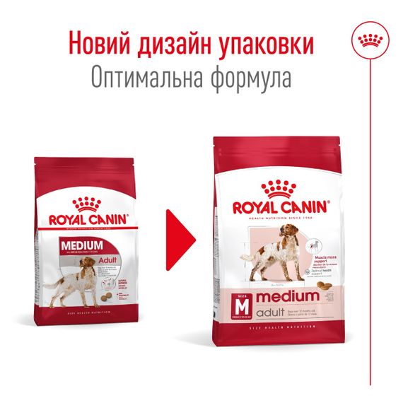 Корм Royal Canin Medium Adult сухий для дорослих собак середніх порід 4 кг | Зображення 4