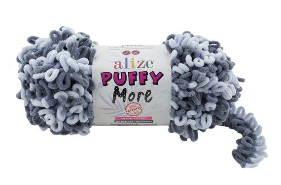 ALIZE PUFFY MORE 6265 пряжа для вязания руками