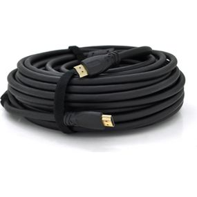 Кабель мультимедийный HDMI M to HDMI M 5.0m V2.0 4K black Ritar (HDMI(M)/(M)V2.0-5m-347B)