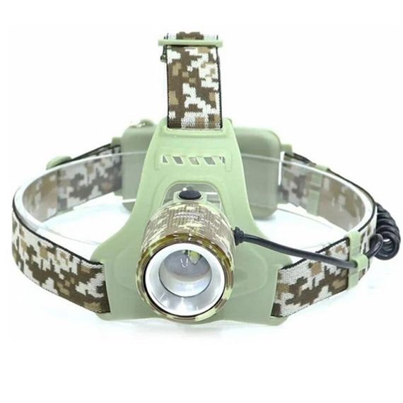 Тактический фонарь для рыбалки CH-002M-T6, Led headlamp налобный фонарь Компактный налобный JC-70 | Зображення 3