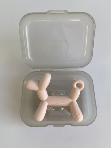 Силіконовий прорізувач HEORSHE Puppy Pink