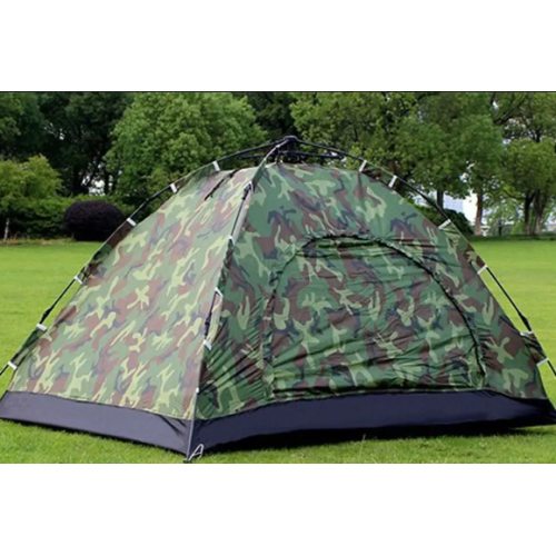 Палатка автоматична Camping Tent 2×2 м для 4 осіб камуфляж / YB 3007 | Зображення 1