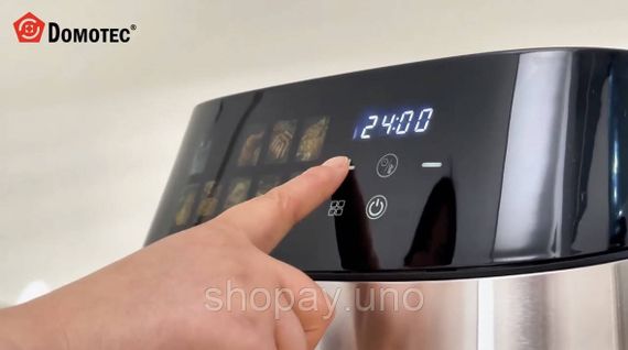 Аэрофритюрница для жарки без масла Domotec MS-3222 3500W | Зображення 4