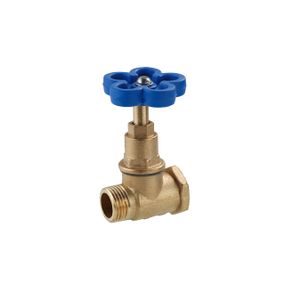 Вентиль запорный LexLine 1/2" ВЗ PN10 латунный УК1119-В