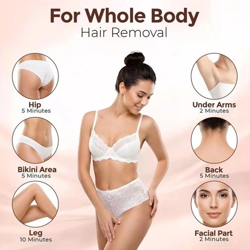 Набір для догляду та дипіляції VGR 3 в 1 V-762 GOLD золотистий | Зображення 2