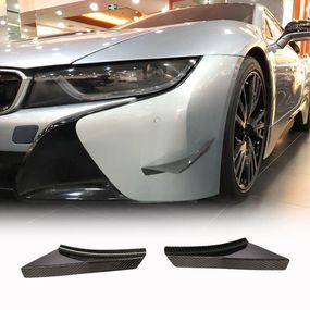 Накладки на передній бампер Flap (Карбон) для BMW I8 2014-2020 рр