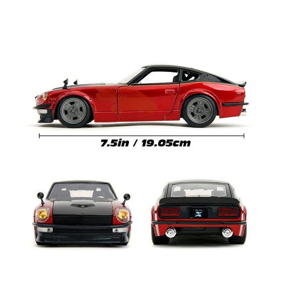 Игровая металлическая машинка Fast and Furious Нисан Дадсун 240Z | Зображення 9