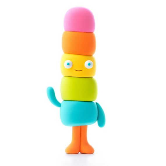 Набор пластилина "Файные мороженые: Тепльодик" ЛИПАКА 30145-UA01 самостоятельно затвердевает | Зображення 2