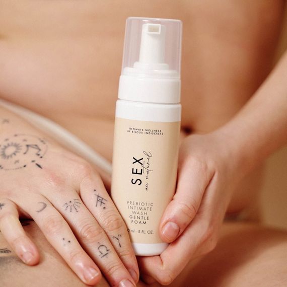 Пена для интимной гигиены Bijoux Indiscrets Sex Au Naturel Prebiotic Intimate Wash Gentle Foam 150мл | Зображення 2