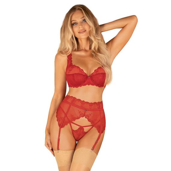 Пояс для панчох Obsessive Lonesia S/M sexstyle | Зображення 2